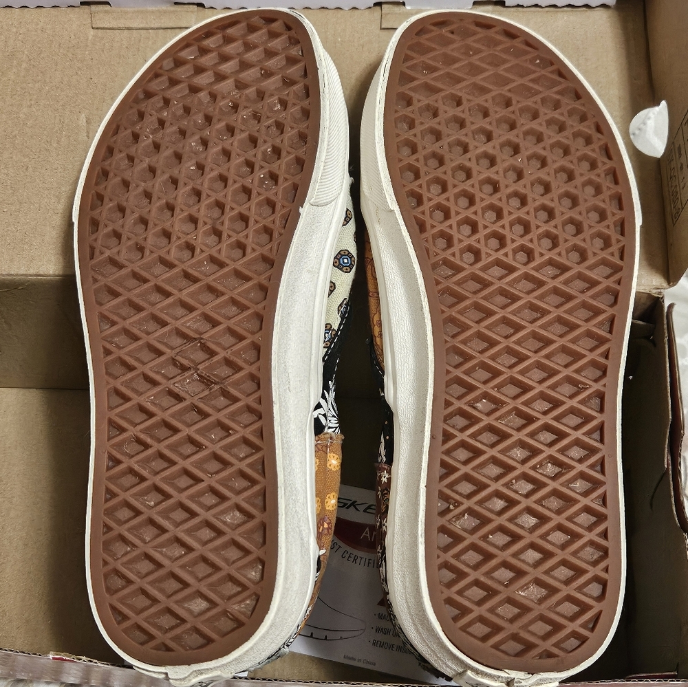 Vans Multicolor Tiger Patchwork Slip-Ons - image 2